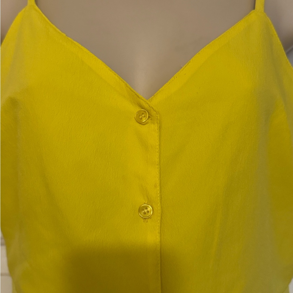 ASOS Yellow Button-Down Dress - Picture 3 of 7